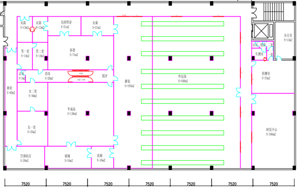 無塵車間規(guī)劃圖